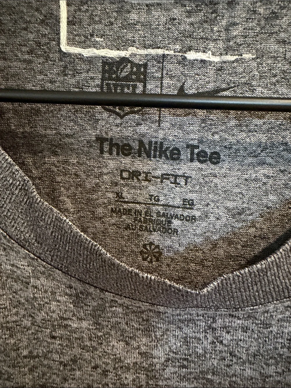 Nike Gray Long Sleeve Dallas Cowboys Star Shirt